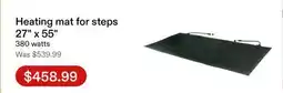 Club Piscine Heating mat for steps offer