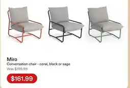 Club Piscine Miro 1 conversation chair offer