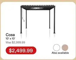 Club Piscine Cosa 10x10 offer