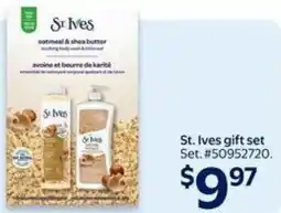 Walmart St. Ives gift set offer