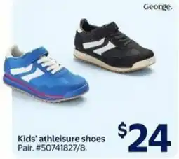 Walmart George. Kids' athleisure shoes offer