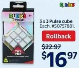 Walmart Rubiks Pulse cube offer