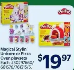 Walmart Magical Stylin' Unicorn or Pizza Oven playsets offer