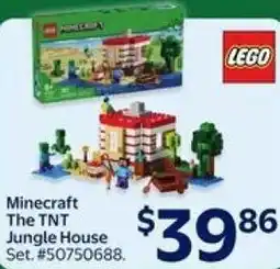 Walmart Minecraft The TNT Jungle House offer