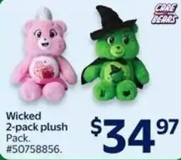 Walmart Wicked 2-pack plush offer
