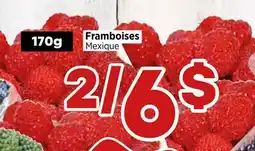 Val-Mont Framboises Mexique offer