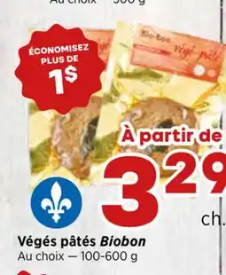 Val-Mont Végés pâtés Biobon offer