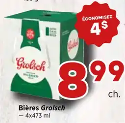 Val-Mont Bières Grolsch offer