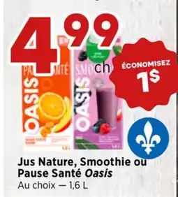 Val-Mont Oasis Nature, Smoothie ou Orangeade Dads offer
