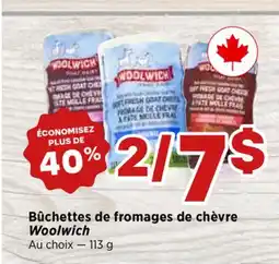 Val-Mont Bûchettes de fromages de chèvre Woolwich offer