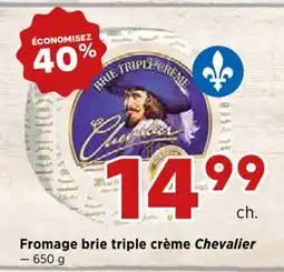 Val-Mont Fromage brie triple crème Chevalier offer