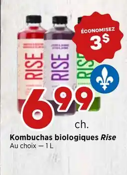 Val-Mont Kombuchas biologiques Rise offer