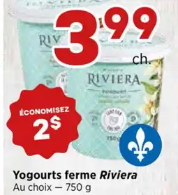 Val-Mont Yogurts ferme Riviera offer