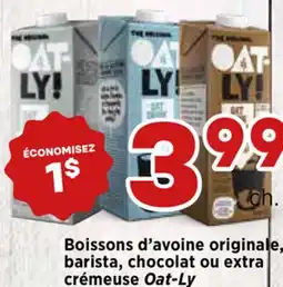Val-Mont Boissons d'avoine naturelles, barista, chocolat ou extra crémeuses offer