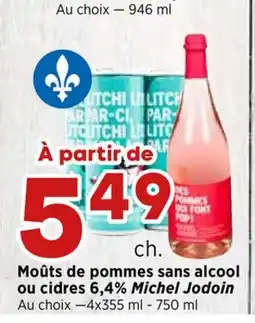 Val-Mont Mélée de pommes sans alcool ou cidres 4.6% offer