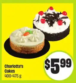 FreshCo Charlotte's Cakes 400-475 g offer
