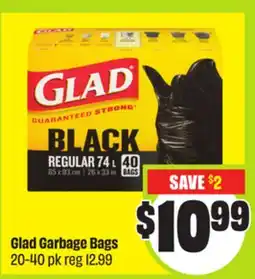 FreshCo Glad Garbage Bags offer