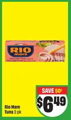FreshCo Rio Mare Tuna 3 pk offer