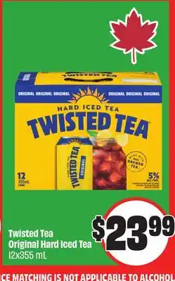 FreshCo Twisted Tea Original Hard Iced Tea offer