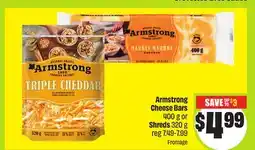 FreshCo Armstrong Cheese Bars 400 g or Shreds 320 g offer