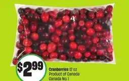 FreshCo Cranberries offer