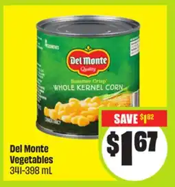 FreshCo Del Monte Vegetables 341-398 mL offer