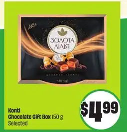 FreshCo Konti Chocolate Gift Box 150 g Selected offer