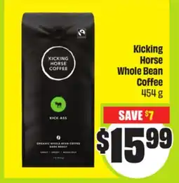 FreshCo Kicking Horse Whole Bean Coffee offer