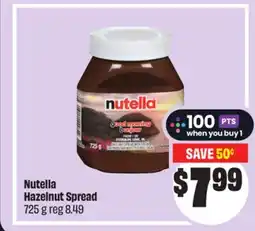 FreshCo Nutella Hazelnut Spread 725 g offer