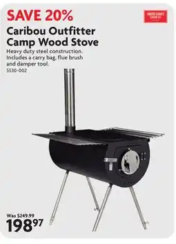 Home Hardware Caribou Outfitter Camp Wood Stove offer