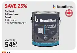 Home Hardware Cabinet & Furniture Paint offer