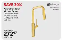 Home Hardware Adore Pull Down Kitchen Faucet offer