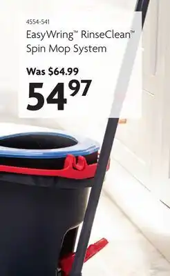 Home Hardware EasyWring RinseClean Spin Mop System offer