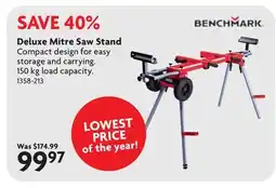 Home Hardware Deluxe Mitre Saw Stand offer