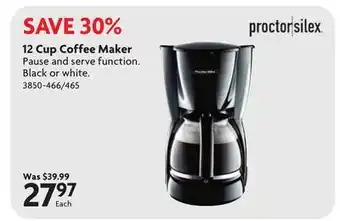 Home Hardware 12 Cup Coffee Maker offer
