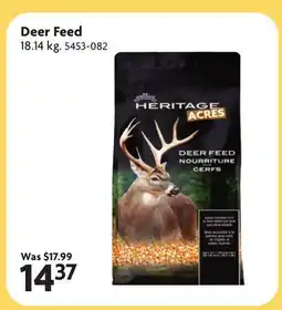 Home Hardware Deer Feed offer
