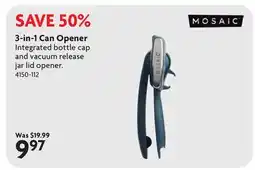 Home Hardware 3-in-1 Can Opener offer