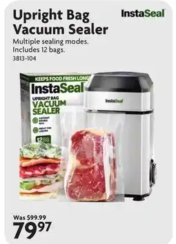 Home Hardware Upright Bag Vacuum Sealer offer