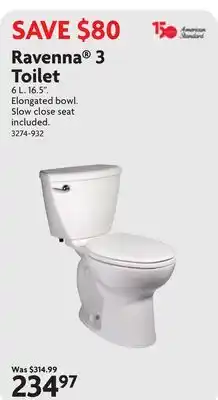 Home Hardware Ravenna 3 Toilet offer