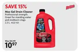 Home Hardware Max Gel Drain Cleaner offer