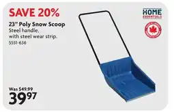 Home Hardware 23 Poly Snow Scoop offer