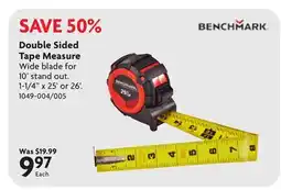Home Hardware Double Sided Tape Measure offer