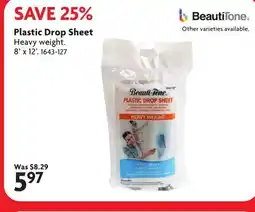 Home Hardware Plastic Drop Sheet offer