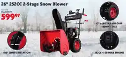 Home Hardware 26 252CC 2-Stage Snow Blower offer