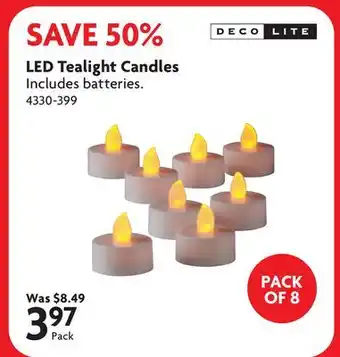 Home Hardware LED Tealight Candles offer