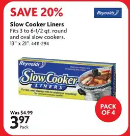 Home Hardware Slow Cooker Liners offer