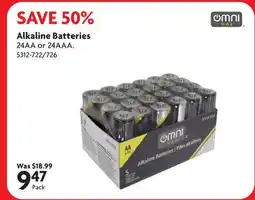 Home Hardware Alkaline Batteries offer