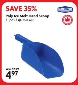 Home Hardware Poly Ice Melt Hand Scoop offer
