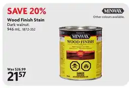 Home Hardware Wood Finish Stain offer