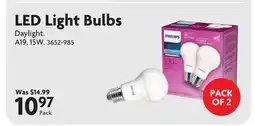 Home Hardware LED Light Bulbs offer